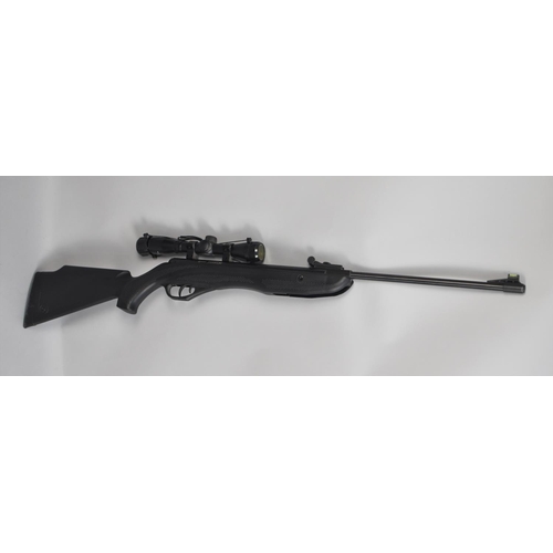 81 - A Crosman Phantom .22 Calibre Air Rifle with Centre Point 4x32 Telescopic Sights