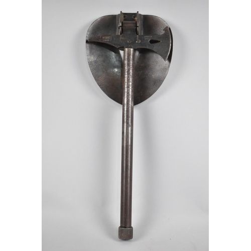 84 - A Vintage Entrenching Tool, the Acrow Multi Tool, Incorporating Shovel, Axe and Pick