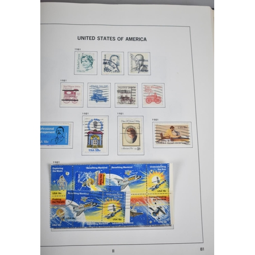 167 - A Daveo Stamp Album Containing Stamps of the United States of America, Complete Together with Sheets... 