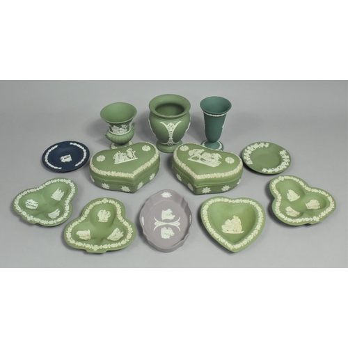 275 - Twelve Pieces of Wedgwood Jasperware