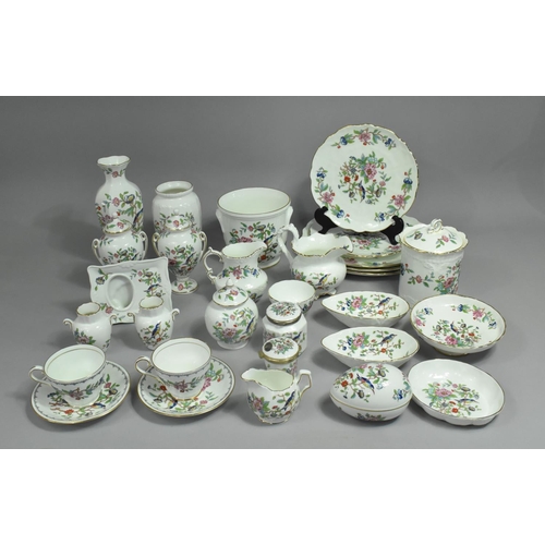 278 - A Large Collection of Various Aynsley Pembroke China to comprise Vases, Jugs, Teacups, Saucers, Ice ... 