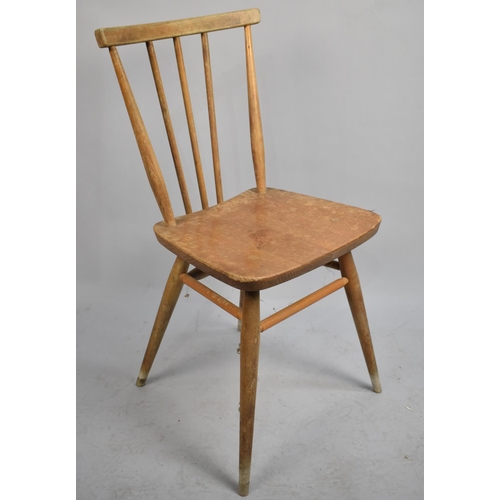 494 - A 1960's Spindle Back Kitchen Chair