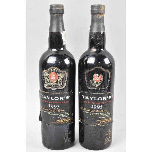 140 - Two Bottles of 1995 Taylor's Late Bottled Vintage Port