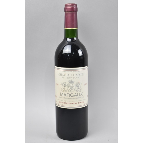 144 - A Single Bottle of Châteaux Gassies Margaux 1997