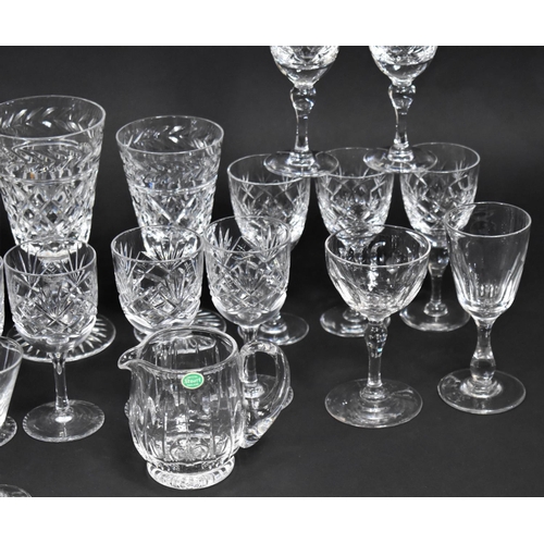 338 - A Collection of Various Glass to comprise Webb Corbet Sherries, Liqueurs Etc