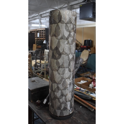 415 - A 1960's Cylindrical Floor Lamp, 80cm high