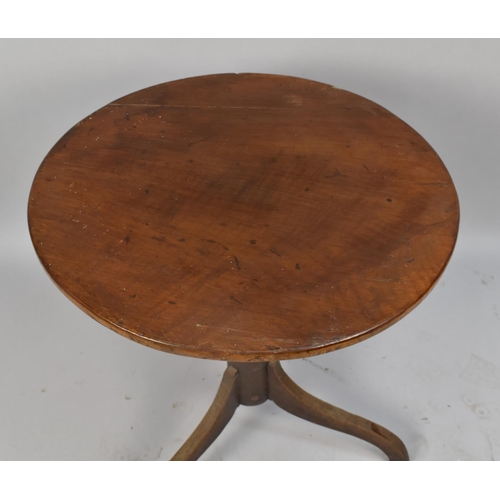 508 - A 19th Century Snaptop Tripod Table, 56cm Diameter