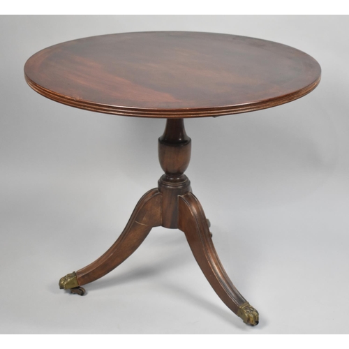 67 - A Mid 20th Century Mahogany Circular Occasional Table, Top requires Re-staining, 61cms Diameter