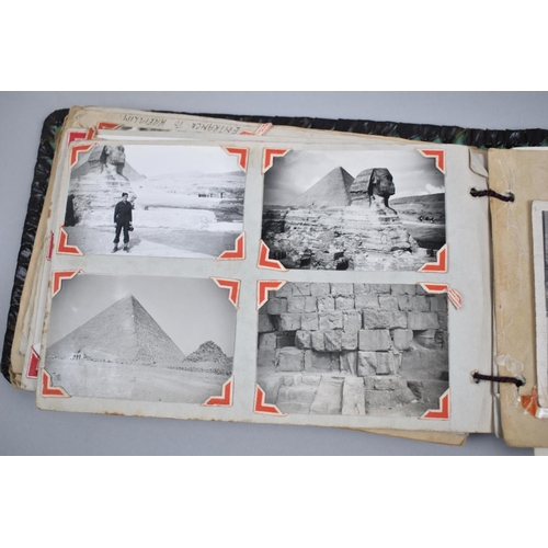 69 - A Vintage Military Photo Album Covering WWII relating to CSM AJ Baynham, REME, Complete with Territo... 