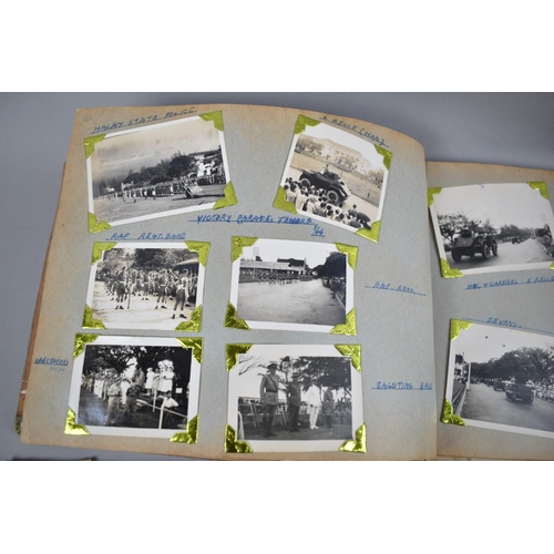 71 - A Vintage Photograph Album relating WWII Period for Trooper John Jenkins, B Squadron RAC and His Tim... 