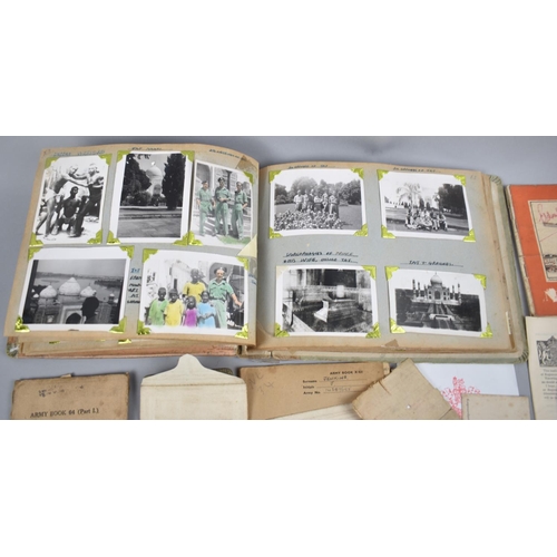 71 - A Vintage Photograph Album relating WWII Period for Trooper John Jenkins, B Squadron RAC and His Tim... 