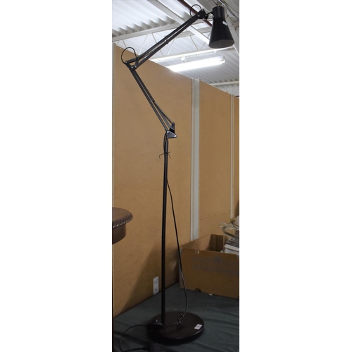 454 - An Anglepoise Style Standard Reading Lamp