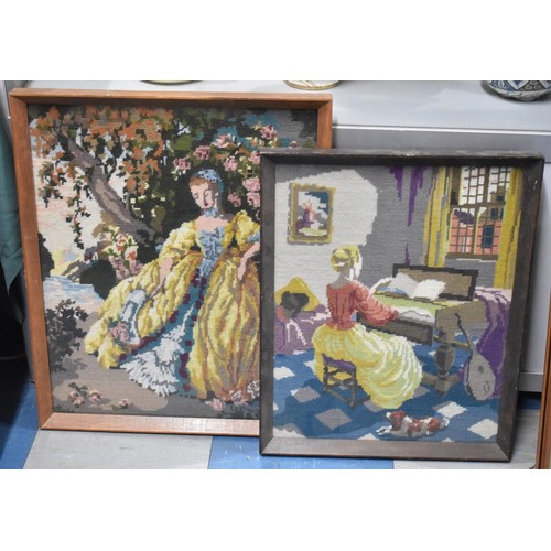 511 - Two Framed Tapestries