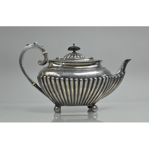 237 - A Victorian Silver Teapot by James Deakin and Sons, Sheffield 1899, 569gms