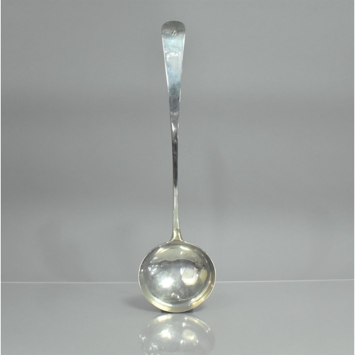 228 - A Georgian Scottish Silver Soup Ladle Hallmarked for Edinburgh 1810 by William Hannay, 171gms