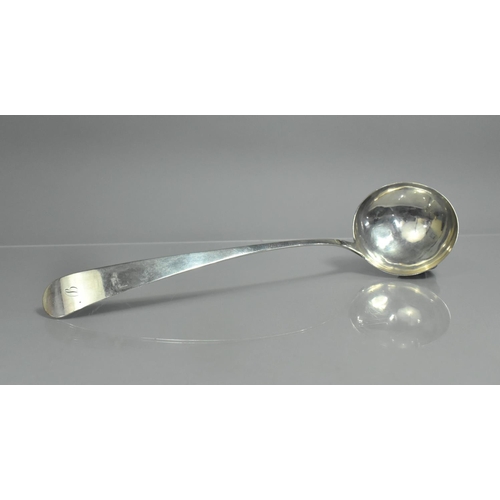 228 - A Georgian Scottish Silver Soup Ladle Hallmarked for Edinburgh 1810 by William Hannay, 171gms