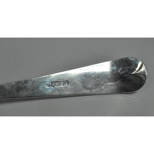 228 - A Georgian Scottish Silver Soup Ladle Hallmarked for Edinburgh 1810 by William Hannay, 171gms