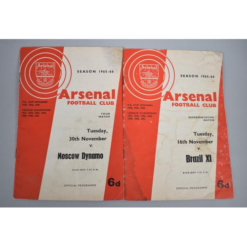 105 - A Collection of 38 Arsenal Football Club Programmes V12, 2x1960-1961, 3x1961-2, 11x1962-3, 6x1963-4,... 