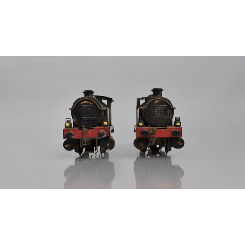 28 - Two Hornby O Gauge Tank Locomotives 'Great Western' and LMS 623', Both Electric Converted from Clock... 