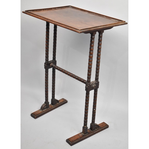 220 - A Late 19th/Early 20th Century Mahogany Occasional Table, Probably Once Part of a Nest, Bobin Suppor... 