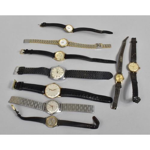 441 - A Collection of Vintage Ladies and Gents Wrist Watches together with a Smiths Pocket Watch