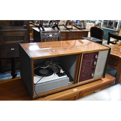 525 - A Vintage Marconi Radiogram, Model 4308, Untested, 87cms Wide