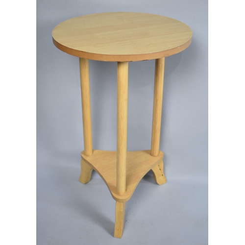 565 - A Modern Circular Tripod Stand or Occasional Table, 36cms Diameter