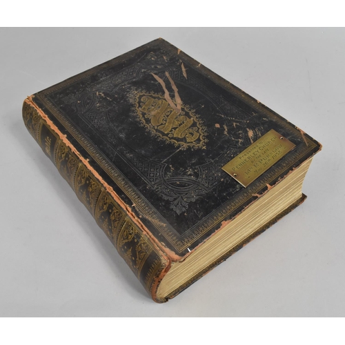 117 - An Imperial Illustrated Family Bible, Rev John Brown Published by Fullarton & Co. Together with an E... 