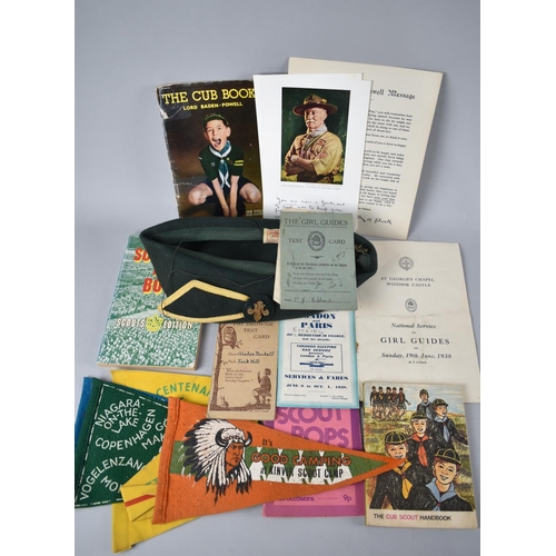 120 - A Collection of Vintage Scouts and Girl Guides Ephemera