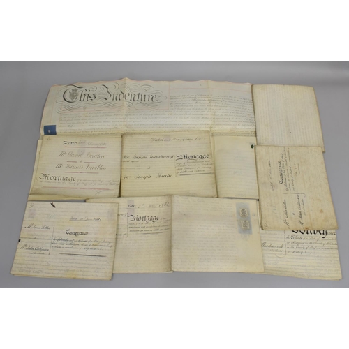 160 - A Collection of 19th Century Legal Documents and Conveyances