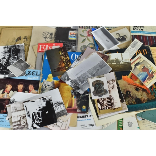 168 - A Large Box of Printed Ephemera