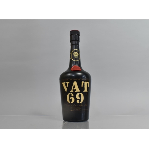 86 - A Mid/Late 20th Century Novelty Advertising Cigarette Dispenser in the Form of a Bottle of VAT 69 Sc... 