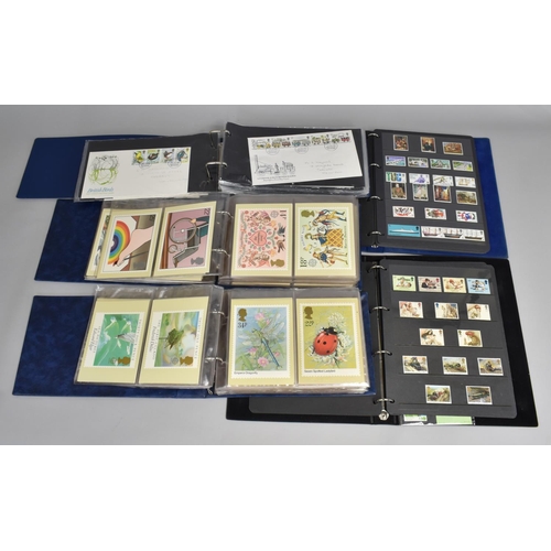 A Collection of Ring Binders Containing First Day Covers, Post Office ...