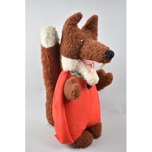 219 - A Vintage Wendy Boston Basil Brush Talking Toy, 38cm high