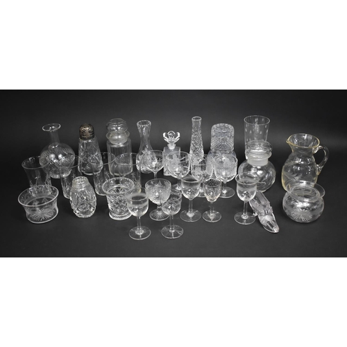 404 - A Collection of Various Glass