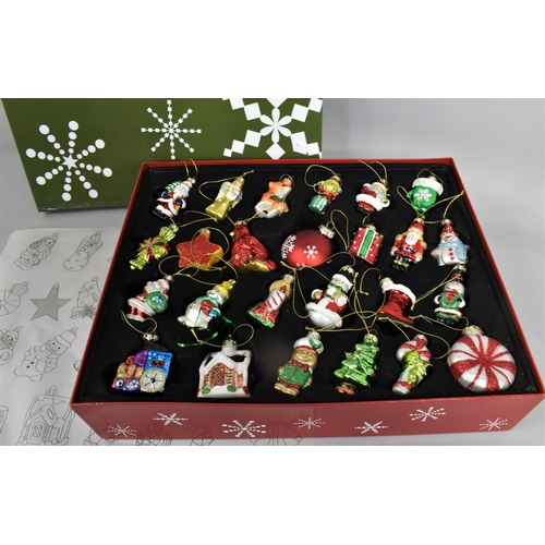 A Boxed Set of Christmas Tree Baubles