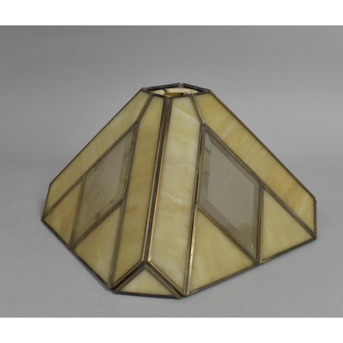 187 - Two Reproduction Tiffany Style Light Shades