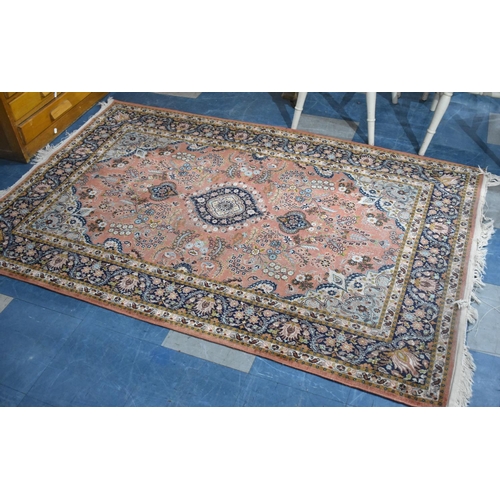 463 - A Patterned Rug, 195x123cms, Condition Issues to Fringing