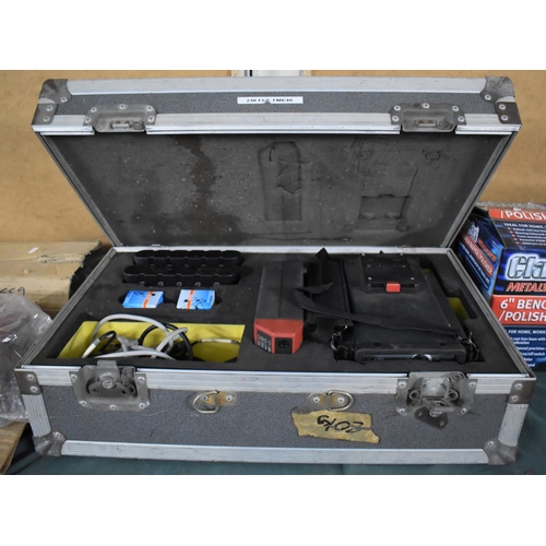 386 - An Olympus ILK-6X1 Industrial Power Unit (Unchecked) in Fitted Flight Case