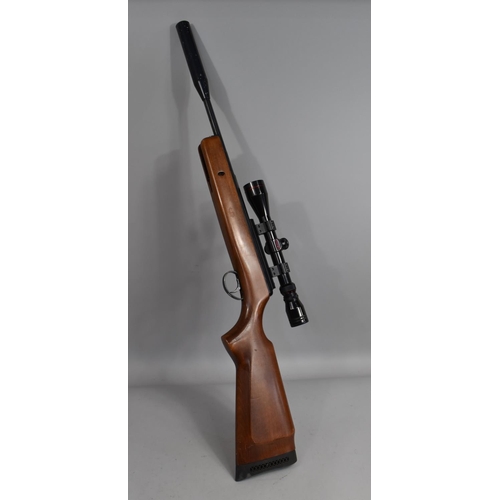 105 - A BSA .22 Calibre Air Rifle with 3-9x40 Simmons Scope, Working Order