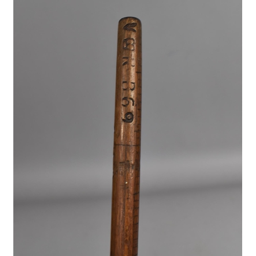 108 - A Victorian Yardstick with VR Crown Mark