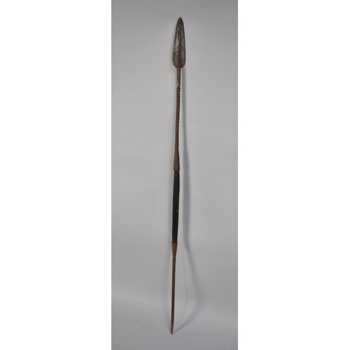 128 - A Late 19th/Early 20th Century African Throwing Spear, Possibly Massai