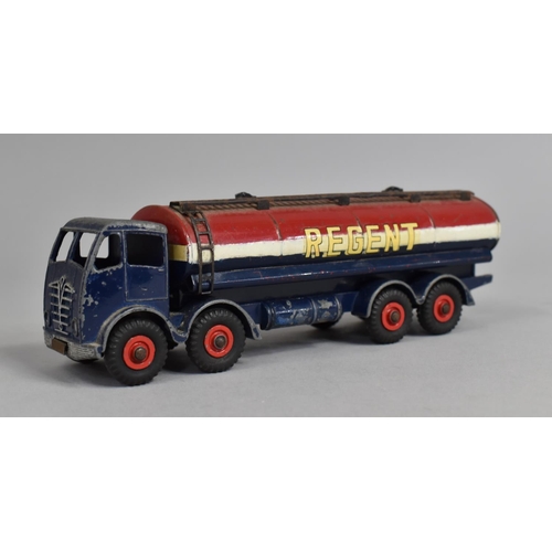 206 - A Diecast Dinky Supertoys 942 Foden Tanker In Red, White and Blue with 