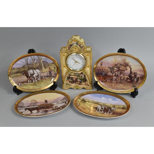 320 - A Collection of Various Davenport Collectors Plates, Golden Year, together with a Country Day Heirlo... 