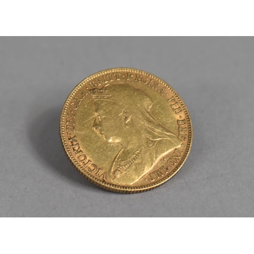 390 - An 1898 Victoria Half Sovereign