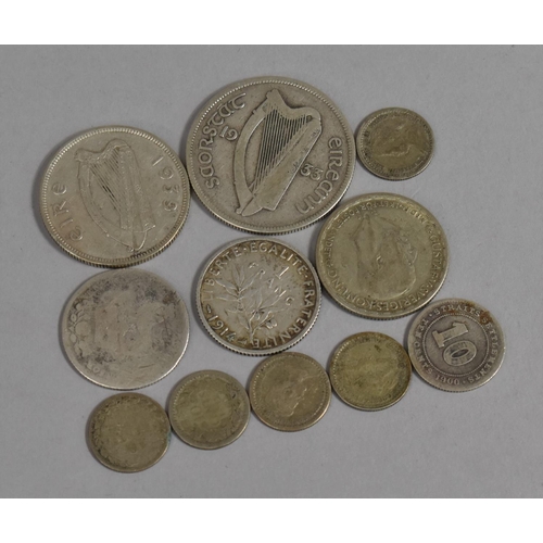 400 - A Small Collection of Various Silver Coinage etc