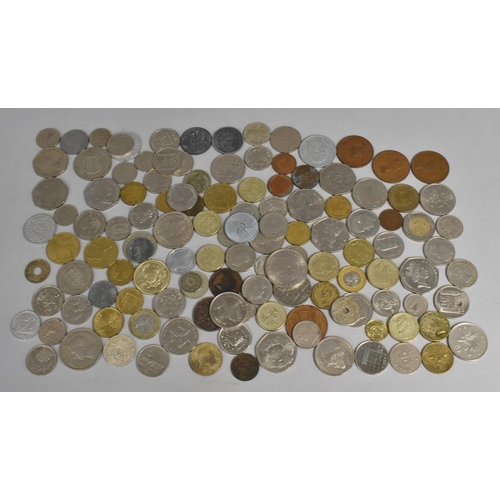 405 - A Collection of Various British and Foreign Copper and Silver Coinage