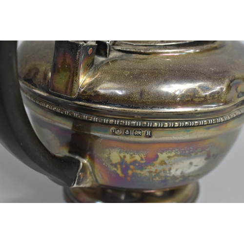 420 - A Silver Teapot, Birmingham Hallmark 1932, 406g, Condition Issues