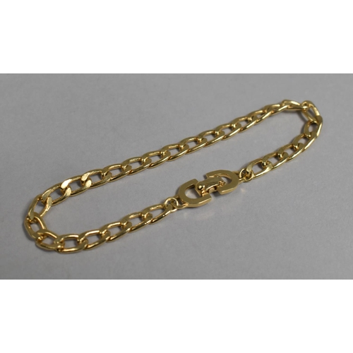 455 - A Christian Dior Gilt Metal Bracelet