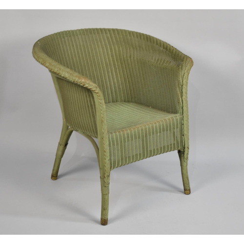 547 - A Lloyd Loom Tub Chair